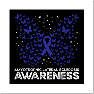 Als Awareness Amyotrophic Lateral Sclerosis Awareness Posters and Art